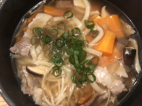 生姜のあんかけうどん